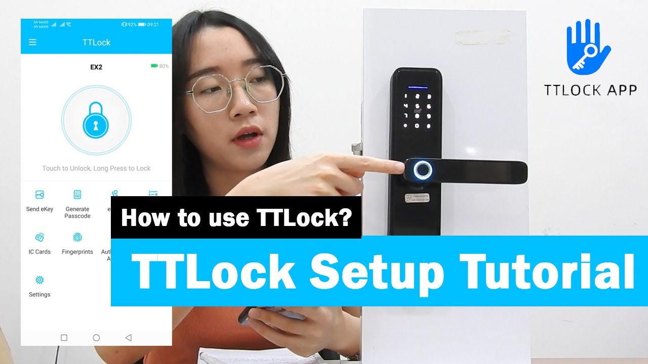 Watch video TTLock Setup Tutorial - How to use TTLock Now TTLock Setup Tutorial - How to use TTLock