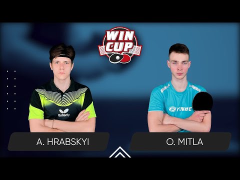 01:00 Andrii Hrabskyi - Oleksii Mitla  West 7 WIN CUP 17.12.2023 | TABLE TENNIS WINCUP