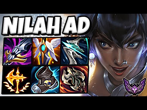 Nilah vs Aphelios [ ADC ] Lol Korea Master Patch 12.22 ✅