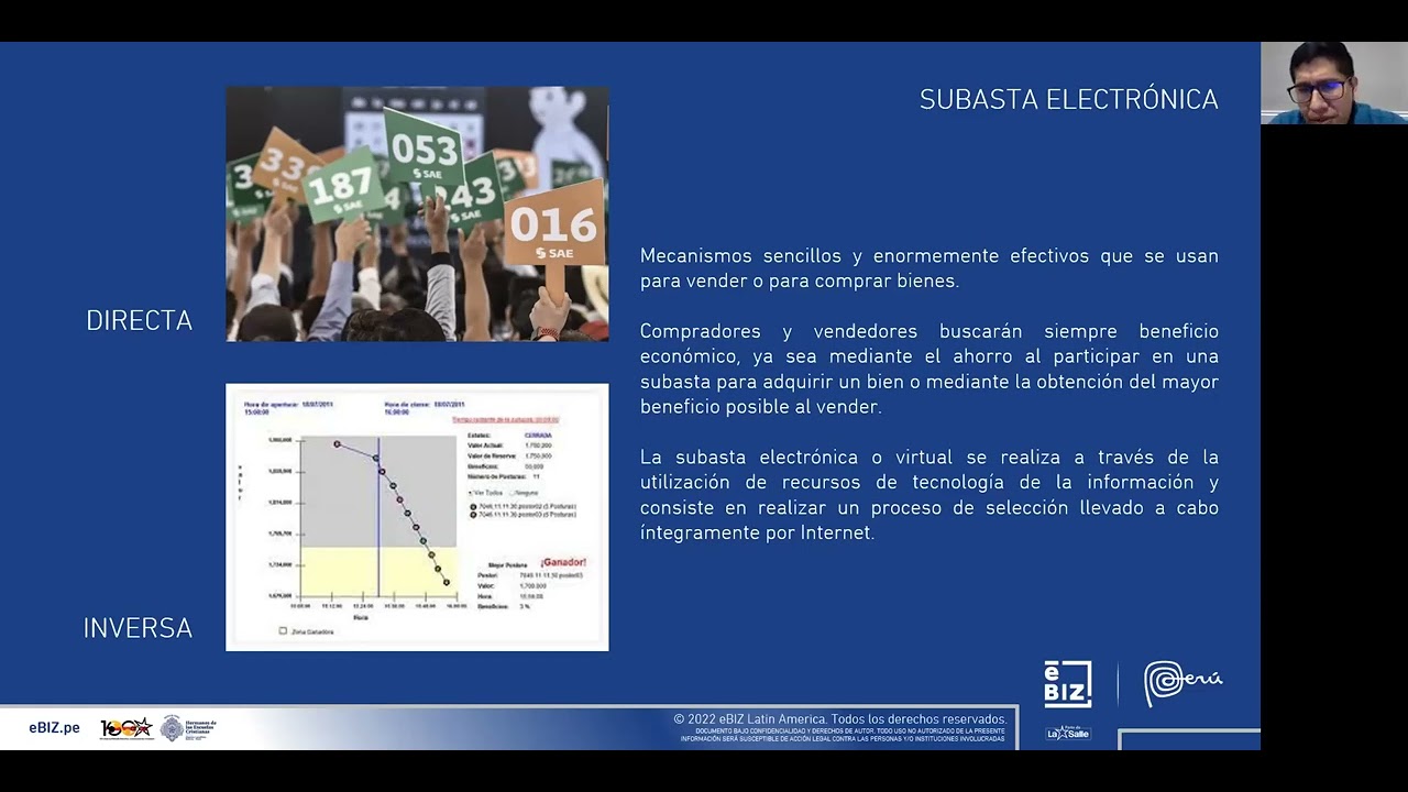 Subastas electrónicas: transformar negociaciones para generar ahorro | eBIZ Campus