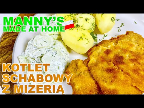 POLISH PORK CHOPS with CUCUMBER SALAD | HOMEMADE EASY DINNERS