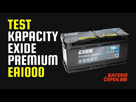 Exide Akumuliatorius 100 Ah 900 A EN 12V video