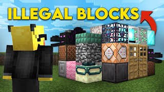 I Collected The Most Illegal Items In This Minecraft SMP...