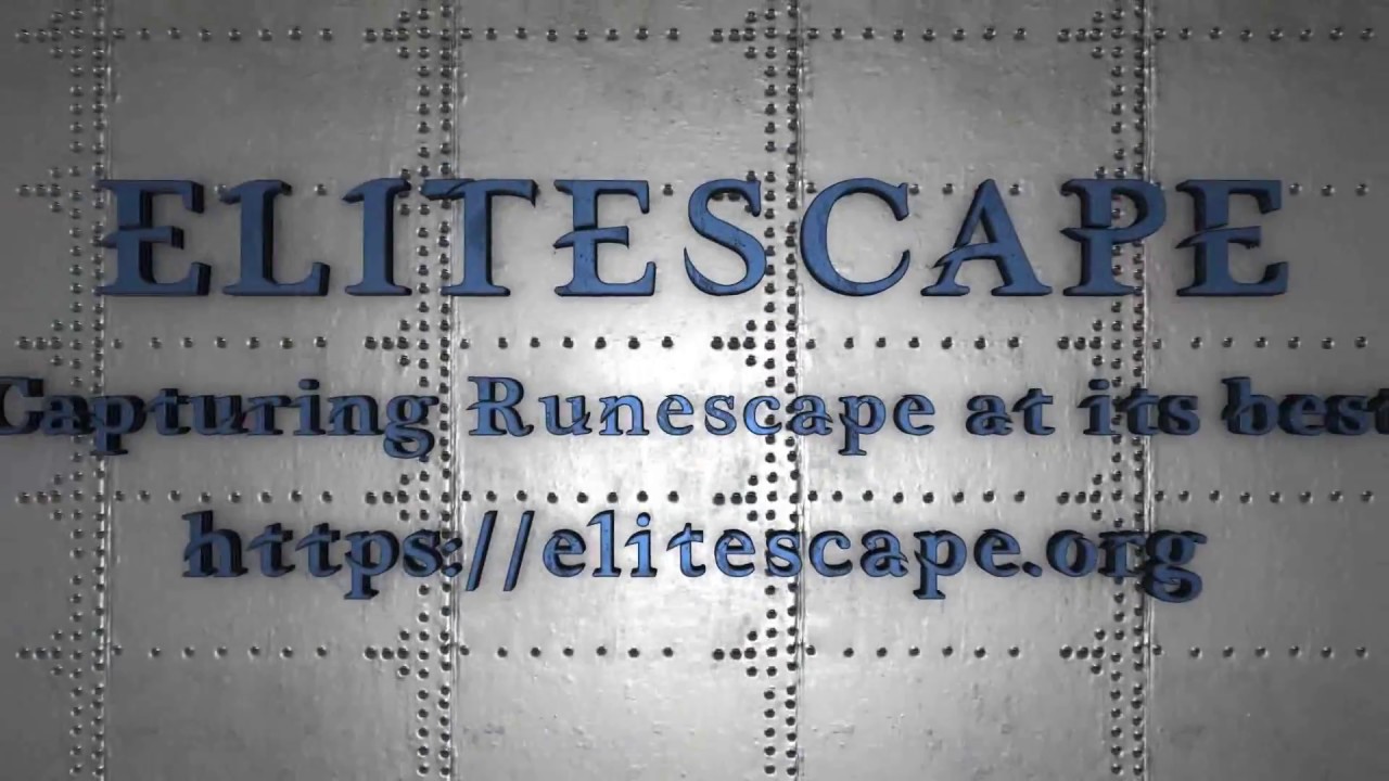 Elitescape - Best Runescape Private Server - Pre-Eoc/Old School Hybrid