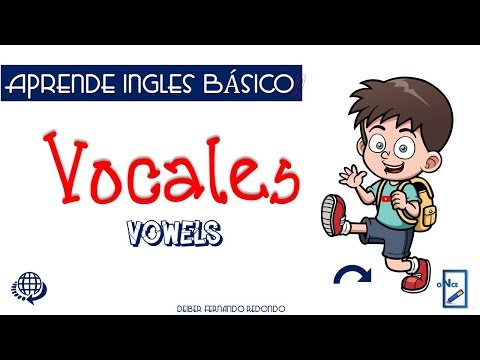 Aprende las vocales en inglés - Vídeos en inglés para niños