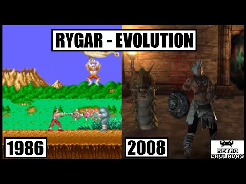 Rygar 🛡️ Videogame Evolution (1986 - 2008) ⏲️ Rygar | Evolucion del Videojuego