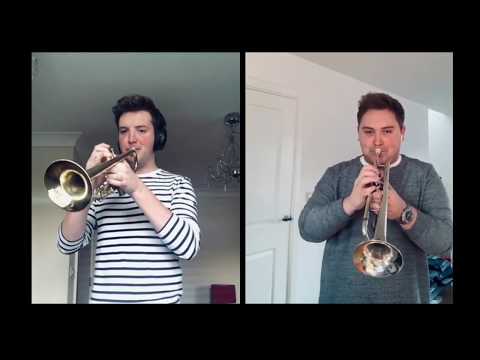 Peter Graham - Six A Cappella Studies - No. 1 - Energico - Thomas Fountain James Fountain (Trumpets)