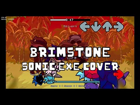 Brimstone (Sonic.exe Cover) PLAYABLE - FNF Hypno's Lullaby