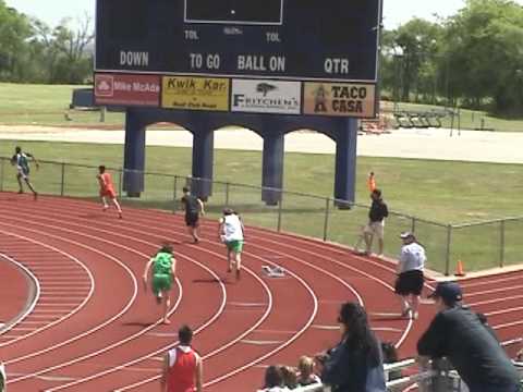 Azle Junior High Mile Relay District run 8th grade boys
