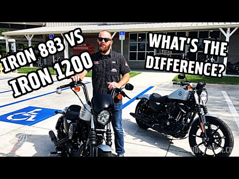 Difference Between the 2020 Harley-Davidson Sportster Iron 883 and 1200 | Cody Compares Ep. 1