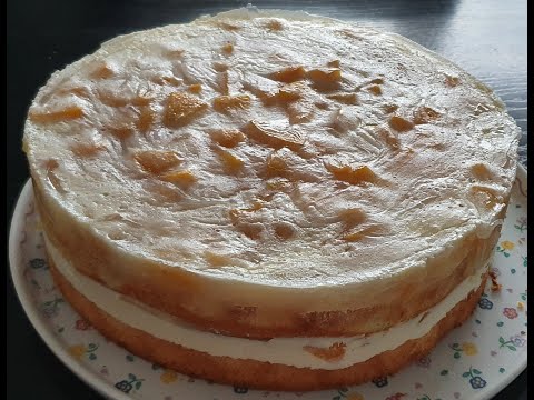 Pfirsichtorte