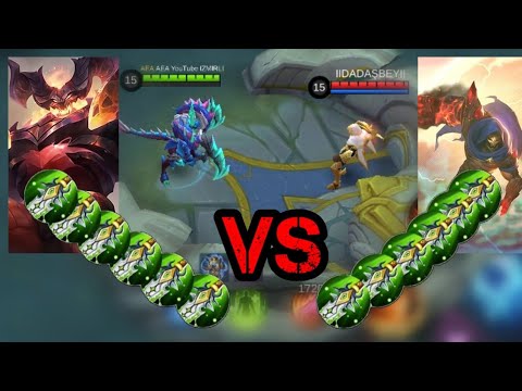 MLBB FULL DAMAGE ALDOUS VS THAMUZ
