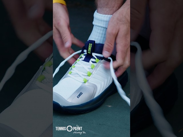 Vídeo relacionado con K-Swiss Zapatillas de Tenis para Hombre Express Light 3, Arctic Infinity Scrlt Ibis, 43 EU