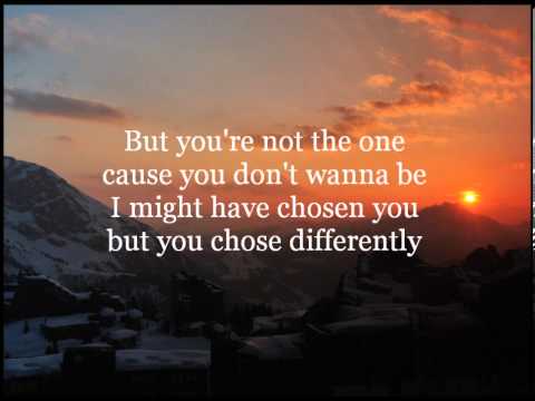 You're Not the One - Chester See (Lyrics)