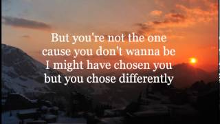 You&#39;re Not the One - Chester See (Lyrics)