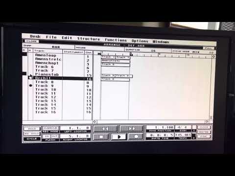 Jungle practice on the Atari ST and Akai S3000xl