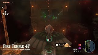 How to get to the 5FL in Fire Temple - Legend of Zelda: Tears of the Kingdom