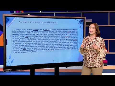 TeleŞcoala: Limba şi literatura română clasa a VIII-a – Recapitulare vocabular şi fonetică (@TVR2)
