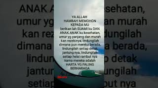 Download lagu Doa dari Istri untuk Suami dan Anak Tersayang_Kata Ucapan Memohon Perlindungan Kepada Tuhan#shorts mp3