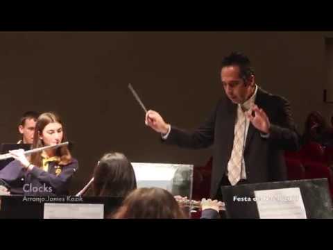 Orquestra Juvenil SMR Obidense - Clocks - Arr. James Kazik