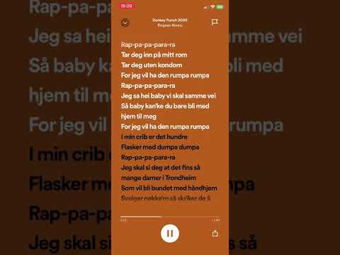 Donkey punch 2020 (SPED UP + LYRICS)