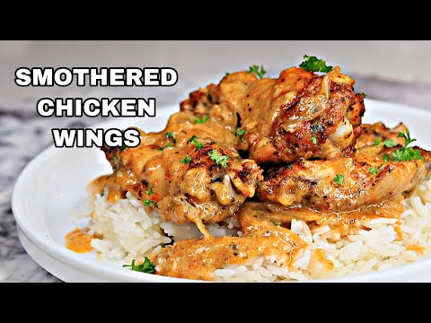 Creamy Seasoned Chicken Wings