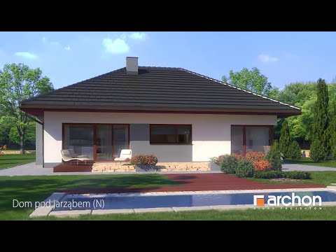 Dom pod jarząbem (N) - Wirtualny spacer po wnętrzu I ARCHON+ Projekty Domów
