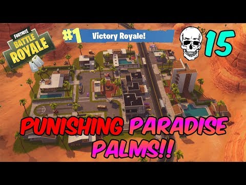 Fortnite Battle Royale - SEASON 5 IS HERE!! - DRIFT PUNISHING PARADISE PALMS!! - 15 FRAG SOLO!!