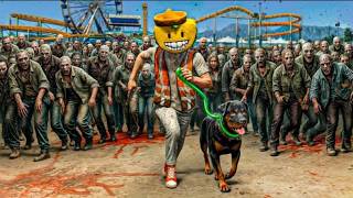 INTENTA SOBREVIVIR A 100 ZOMBIES EN GTA 5 ONLINE