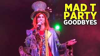 Mad T Party farewell speech with Mad Hatter, cast, and creative team at Disney California Adventure