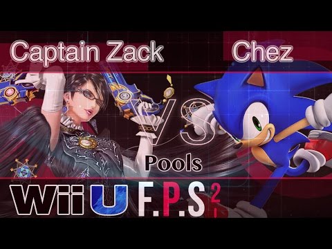 Captain Zack (Bayonetta) vs. CsG|Chez (Sonic) - Wii U Pools - FPS2