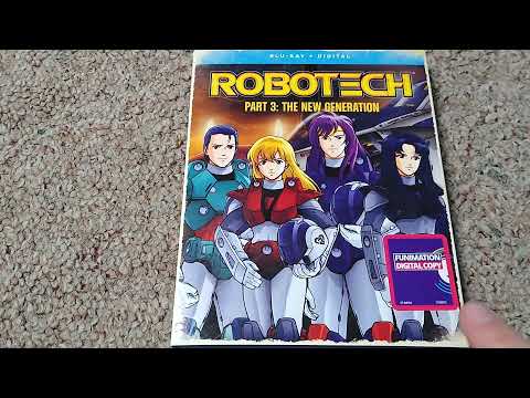 Robotech Part 3 The New Generation Blu Ray review