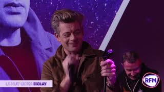 Benjamin Biolay &amp; Hoshi chantent &quot;Je vous trouve un charme fou&quot; dans les studios de RFM