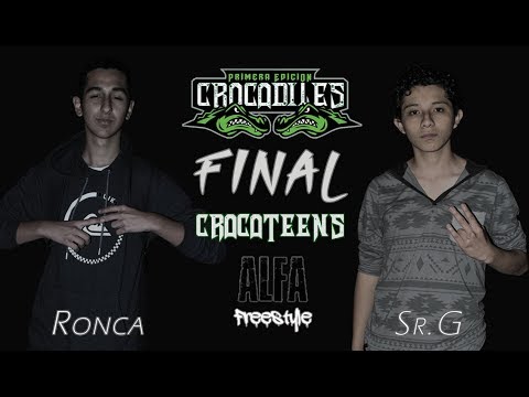 RONCA vs SR.G: Final - CROCOTEENS Audicion "Alfa FreeStyle" CROCODILES PERU