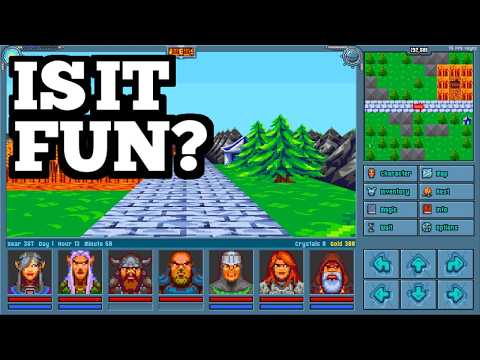 Legends of Amberland III – 90s Era Fantasy Party Dungeon Crawler RPG