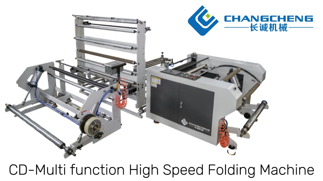 CD-High Speed Folding Machine for BOPP/PDF/CPP