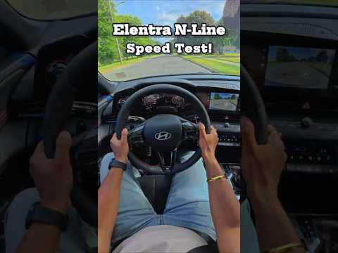 The FASTEST Hyundai Elantra N-Line EVER Tested!
