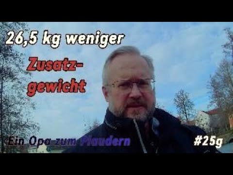 YouTube Video-Vorschaubild: 26,5 kg weniger Zusatzgewicht