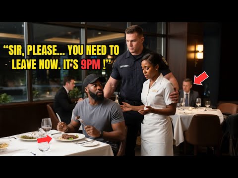 Black Undercover Boss Orders a Steak — Waitress Leans In: "You Need to Leave Before 9 PM"