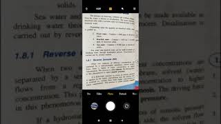 Engineering chemistry - Reverse osmosis