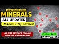 MINERALS India World Map 25 YEARS PYQ SOLVED Prelims 2026 Must Watch