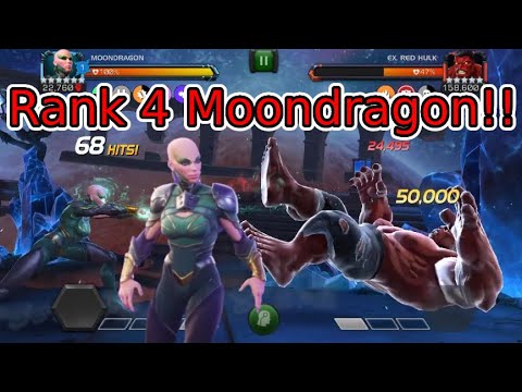 Moondragon Is So Good! 6 Star Rank 4 Gameplay | Marvel Contest Of Champions
