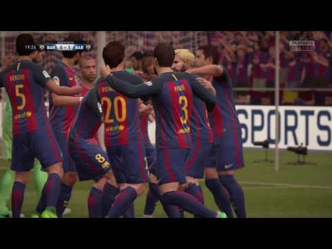 ROAD TO DIVISION 1 PART 20 - BARCELONA VS BARCELONA - FIFA 17 Online Seasons Gameplay