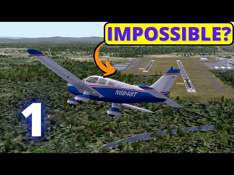 The Impossible Turn #1: Cessna 162/172, Piper PA-28-180/181 (Microsoft FSX)