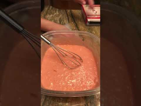 Part 1- making a Strawberry Cake