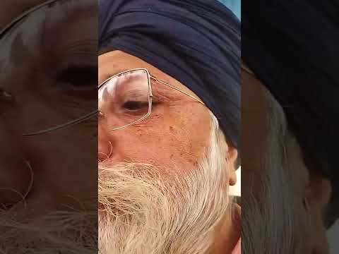 Enjoying fruit chat at marriage of Dr paramjit singh's jall son