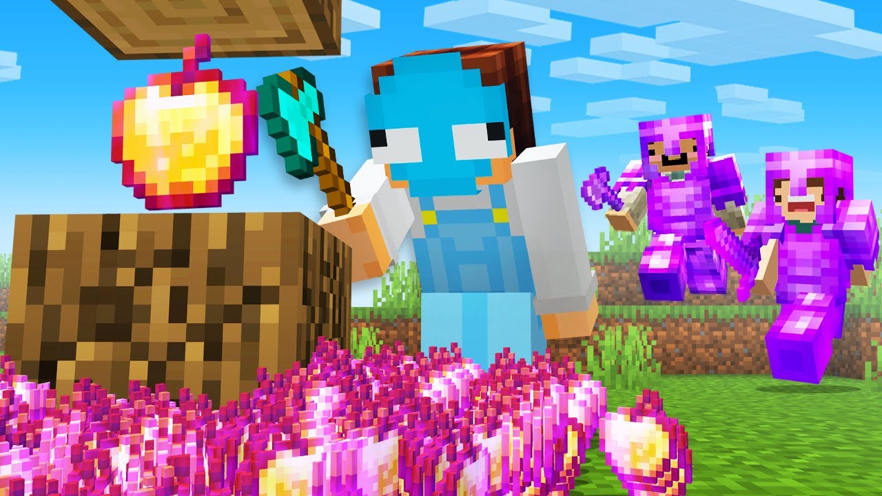 Minecraft Manhunt, But Drops Are Random... REMATCH