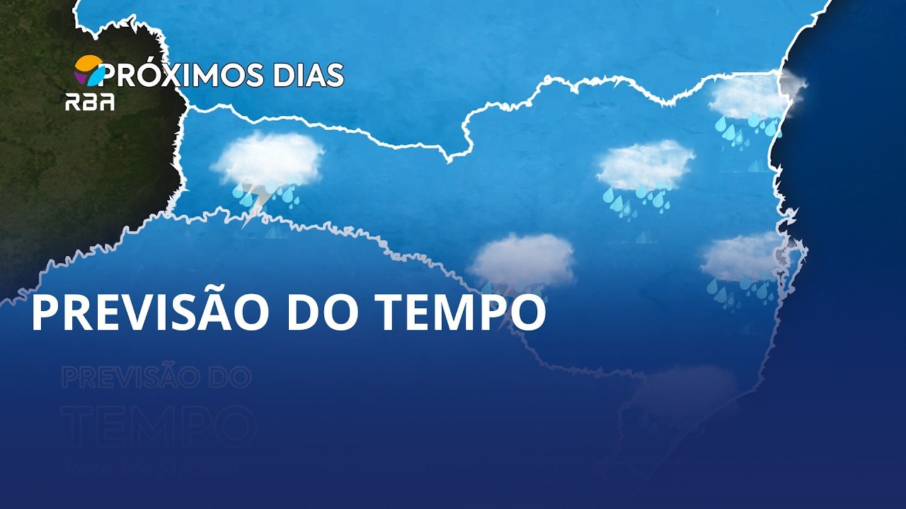 Sol, com condições para pancadas de chuva à tarde, para esta semana