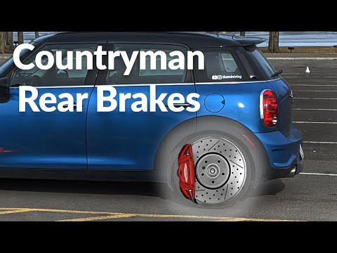 New Rear Brakes on a MINI Countryman