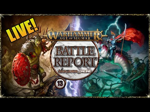 Batrep: Kruleboyz vs Idoneth Deepkin - Warhammer: Age of Sigmar